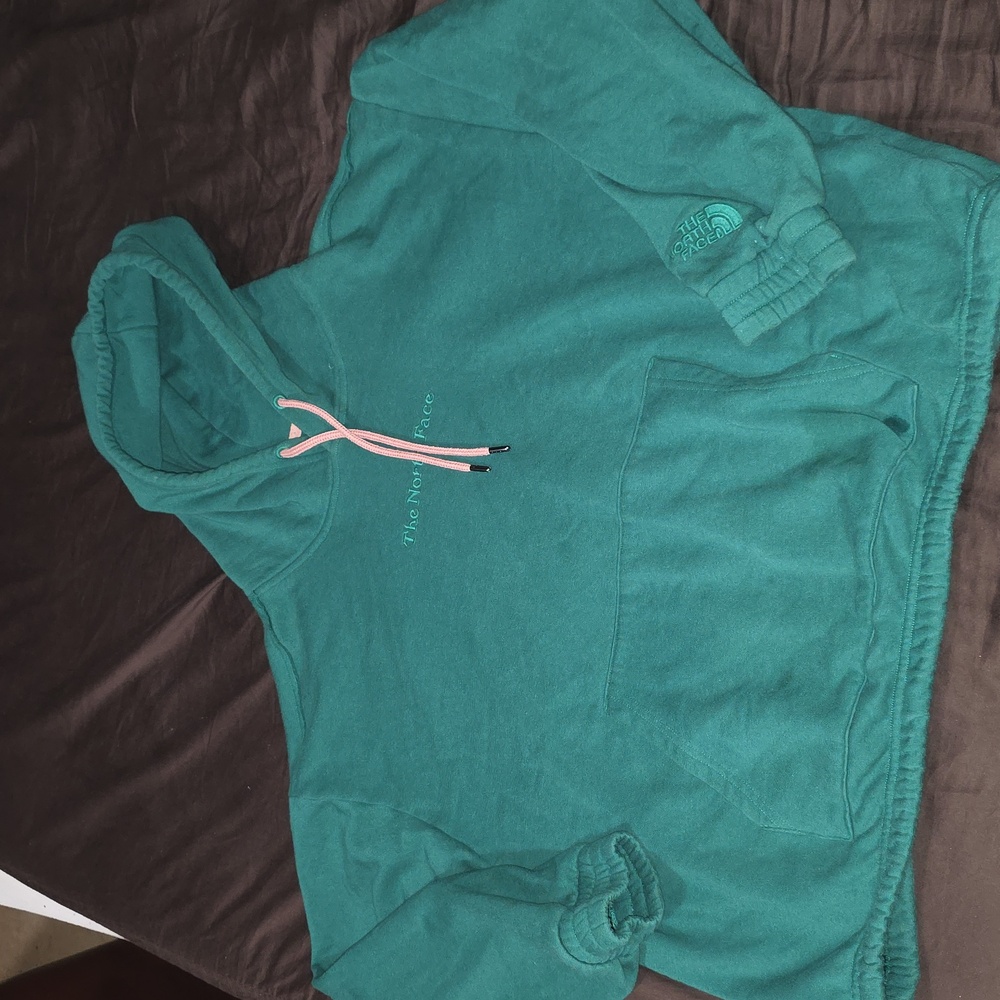 The North Face Teal Hoodie